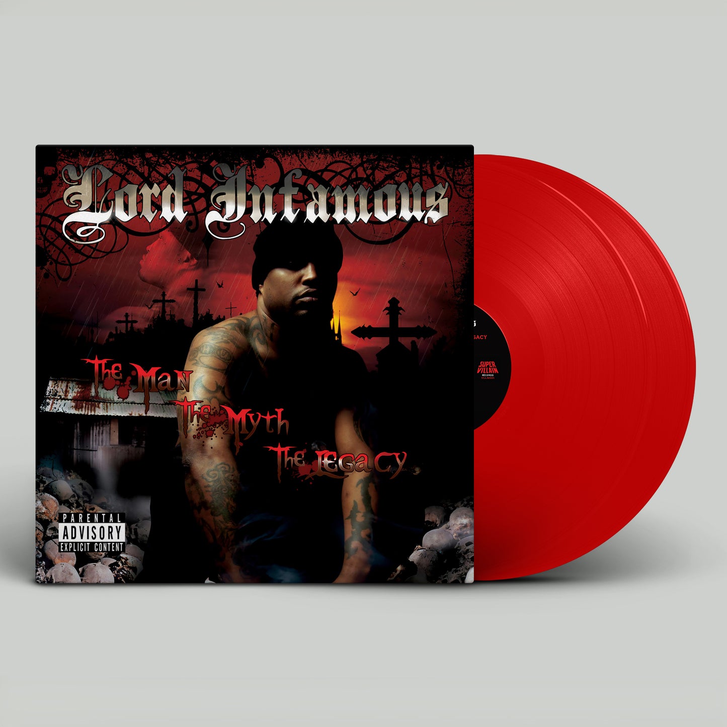 LORD INFAMOUS - THE MAN, THE MYTH, THE LEGACY (RED VINYL 2xLP)